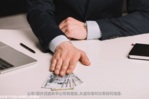 公布!国外权威助孕公司有哪些,从成功率对比看如何选择.