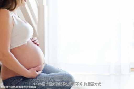 2025廊坊最大的助孕公司好不好,附联系方式