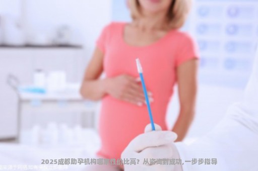 2025成都助孕机构哪家性价比高？从咨询到成功,一步步指导