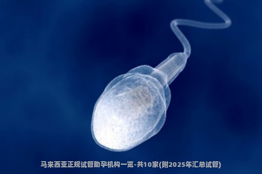 马来西亚正规试管助孕机构一览-共10家(附2025年汇总试管)