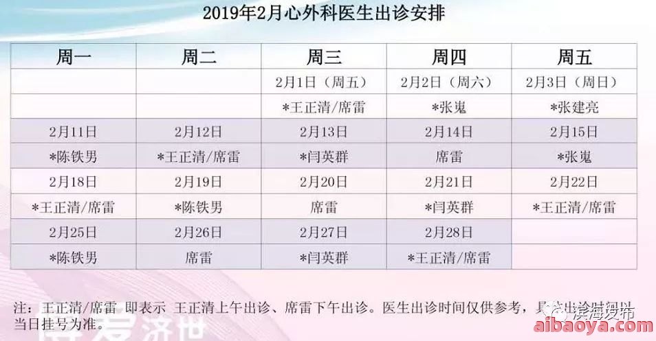 天津医科大学总医院医生预约挂号_出诊时间